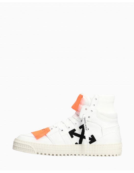 Sneakers OFF WHITE, Off Court 3.0 High Top White, Tag Verde - OMIA065C99LEA0040120