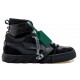 Sneakers OFF WHITE, HIGH TOP VULCANIZED Black Tag Verde - OMIA225F22LEA0011010