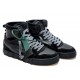 Sneakers OFF WHITE, HIGH TOP VULCANIZED Black Tag Verde - OMIA225F22LEA0011010