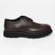 Pantofi FRANCESCHETTI, Brogue Style, Leather Detail, Dark Brown - 01280143087C886