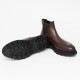 Ghete FRANCESCHETTI, Chelsea Style, Sturdy Sole Detail, Red Brown - 012803330860825