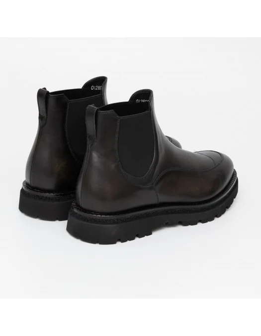 Ghete FRANCESCHETTI, Chelsea Style, Sturdy Sole Detail, Dark Brown - 012803833670105 Ghete FRANCESCHETTI, Chelsea Style, Sturdy Sole Detail, Dark Brown - 012803833670105