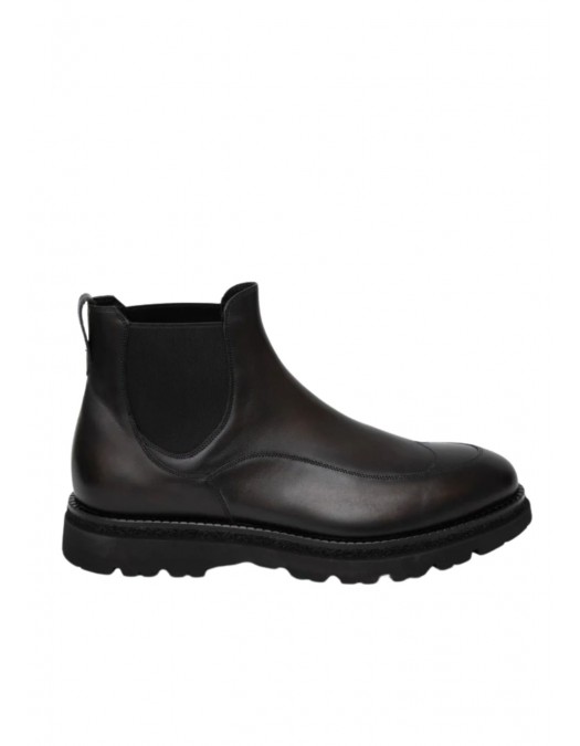 Ghete FRANCESCHETTI, Chelsea Style, Sturdy Sole Detail, Dark Brown - 012803833670105 Ghete FRANCESCHETTI, Chelsea Style, Sturdy Sole Detail, Dark Brown - 012803833670105