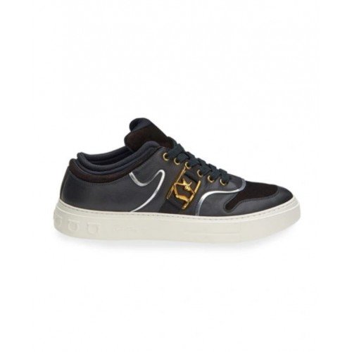 Sneakers SALVATORE FERRAGAMO,  020441747114M Logo Auriu