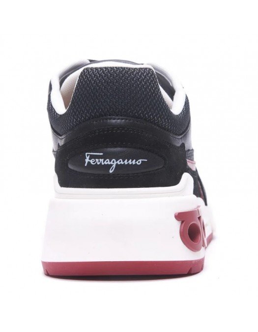 Sneakers SALVATORE FERRAGAMO, GANCINI SNEAKERS, Negru - 021175758288M