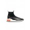 Sneakers SALVATORE FERRAGAMO, GANCINI SNEAKERS, High Top, Negru