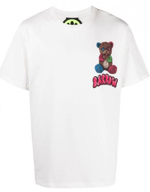 TRICOU BARROW, Tedy Bear Print, White - 29140002