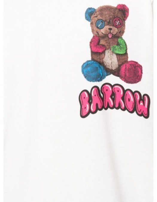 TRICOU BARROW, Tedy Bear Print, White - 29140002