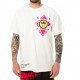 TRICOU BARROW, Alb, Logo Colorat Smiley Flower - 29142002