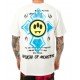 TRICOU BARROW, Alb, Logo Colorat Smiley Flower - 29142002