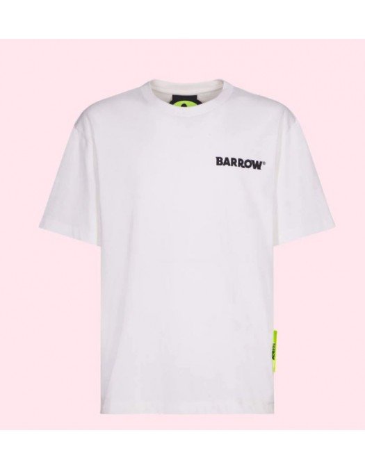 Tricou BARROW, Pint Print, White - 31300002