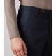 Pantaloni PAL ZILERI, Cotton Slim Fit Navy Blue - 031NW4001903001