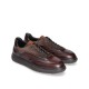 Pantogi Zegna, Leather Trio Design, Brown - 03250032499CB88