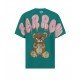Tricou BARROW, Bear Print, Turcoaz - 032890923