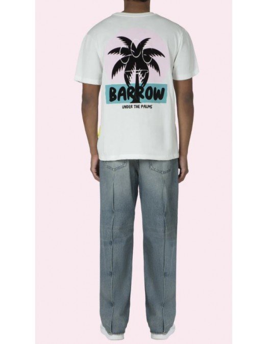 Tricou BARROW, Under The Palms, White - 034082002