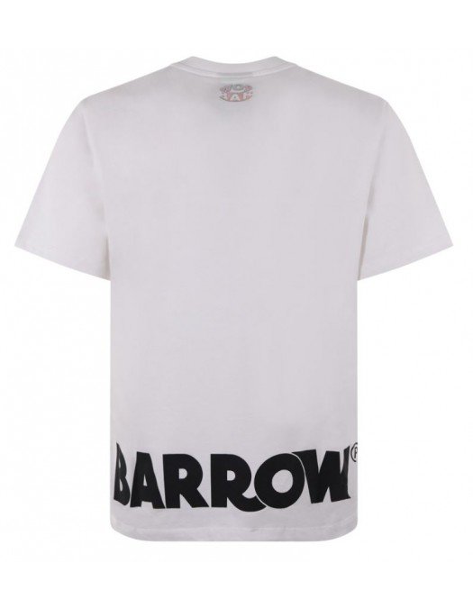 Tricou BARROW, Logo low pe spate, Alb - 034107002