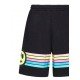 Pantaloni Scurti BARROW, Black, Rainbow Print - 034116110