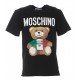 Tricou MOSCHINO, Imprimeu Tedy Bear, Negru - 07202040V1555