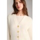 Pulover JOOP, Alpaca-Blend Cardigan, Beige - 10015666102