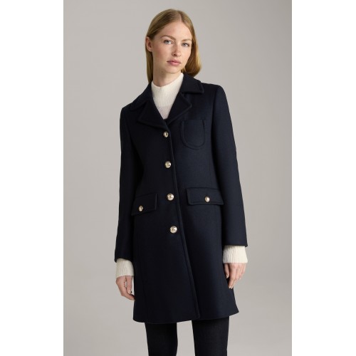 Palton JOOP, Wool Blend, Navy Blue Palton JOOP, Wool Blend, Navy Blue