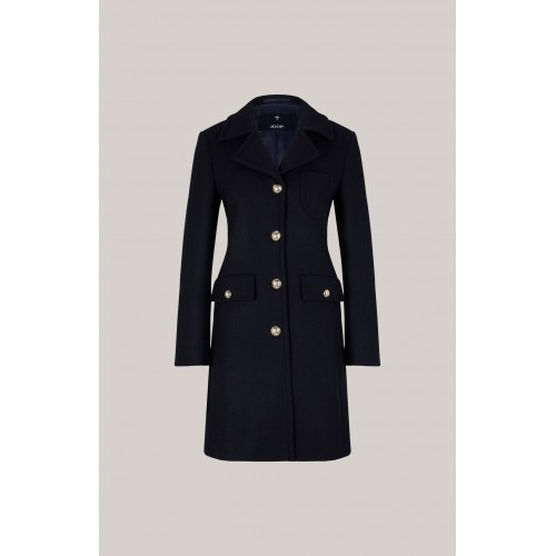 Palton JOOP, Wool Blend, Navy Blue Palton JOOP, Wool Blend, Navy Blue