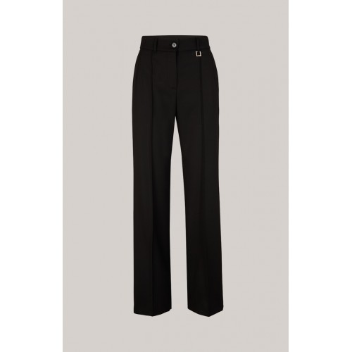 Pantaloni JOOP, Loose Fit, Twill Marlene, Black Pantaloni JOOP, Loose Fit, Twill Marlene, Black