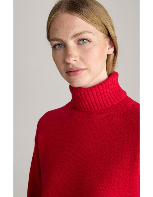 Pulover JOOP, Knitted Cashmere, Red - 10018594601