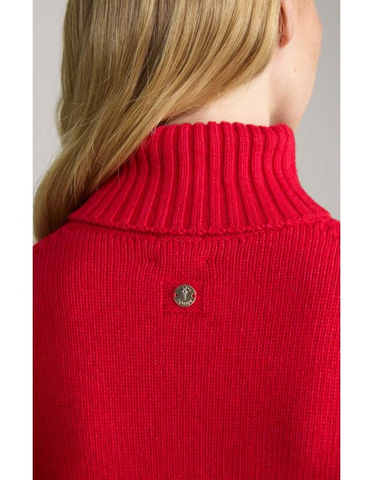 Pulover JOOP, Knitted Cashmere, Red - 10018594601