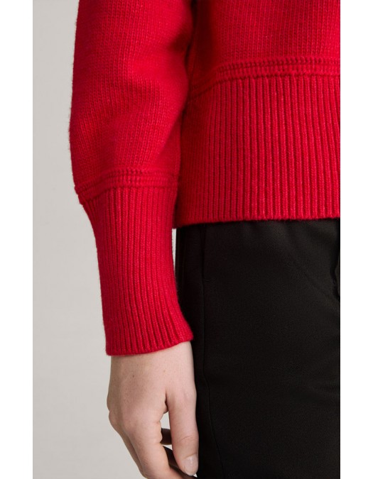 Pulover JOOP, Knitted Cashmere, Red - 10018594601