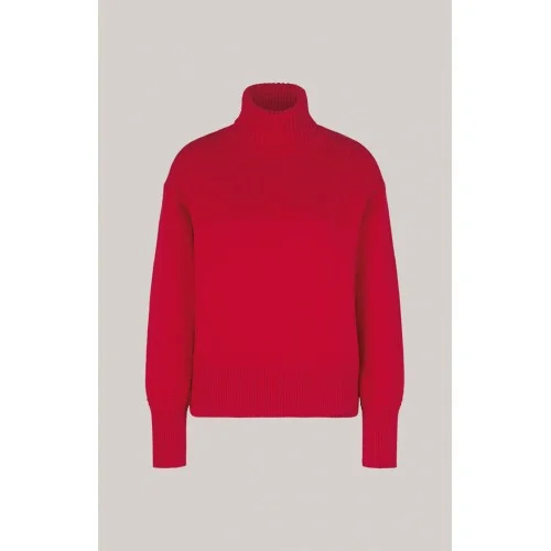 Pulover JOOP, Knitted Cashmere, Red
