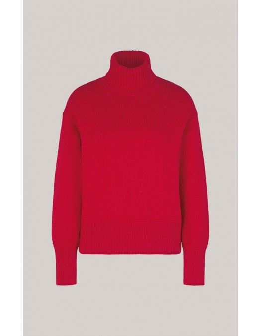 Pulover JOOP, Knitted Cashmere, Red - 10018594601