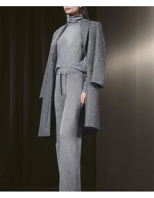 Pantaloni JOOP, Wool, Metal Look, Grey - 10018598061 Pantaloni JOOP, Wool, Metal Look, Grey - 10018598061