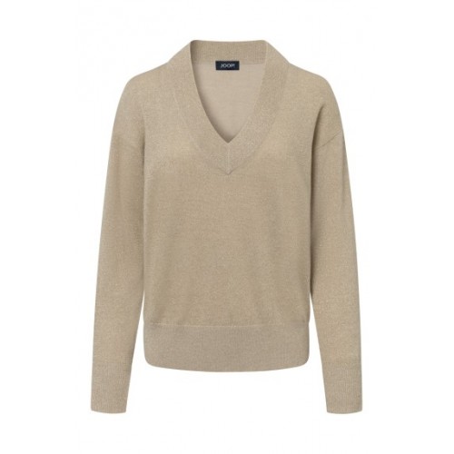Pulover JOOP, Alpaca-Blend, V,  Beige Pulover JOOP, Alpaca-Blend, V,  Beige