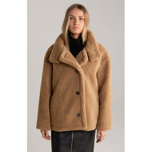 Jacheta JOOP, Teddy Fur, Beige Jacheta JOOP, Teddy Fur, Beige