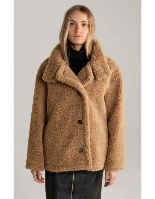 Jacheta JOOP, Teddy Fur, Beige - 10018765268 Jacheta JOOP, Teddy Fur, Beige - 10018765268