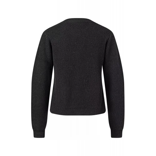 Pulover JOOP, Buttons Details, Elegant, Black