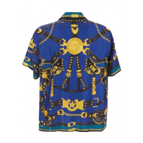 Camasa VERSACE, Medusa LogoChain, Multicolor Camasa VERSACE, Medusa LogoChain, Multicolor