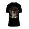 TRICOU VERSACE, Imprimeu Gold, Negru