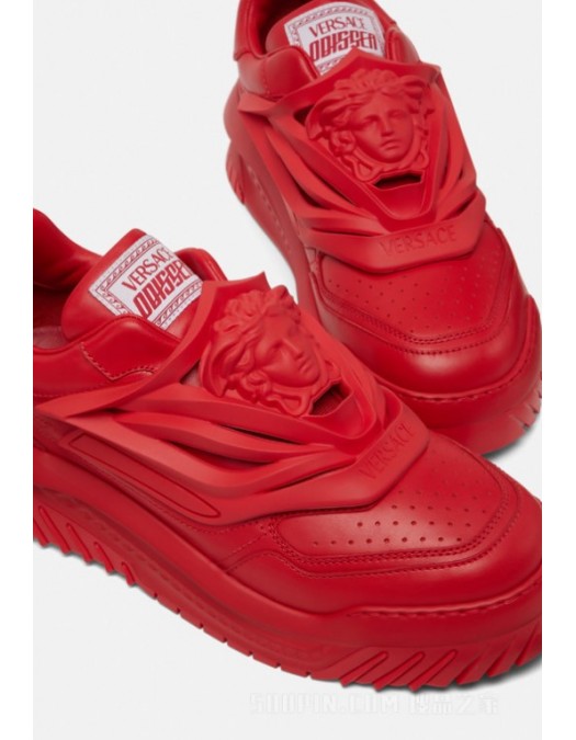 Sneakers VERSACE, Odissea Sneakers, Full Red - 10045241A031801R850