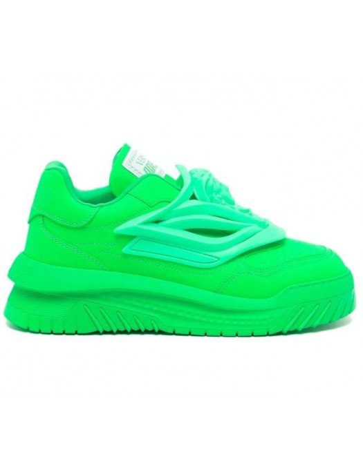Sneakers VERSACE, Odissea Sneakers, Neon Green - 10045241A055021GE90