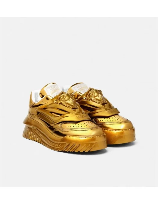 Sneakers VERSACE, Odissea Sneakers, Gold - 10052151A022591Y420 Sneakers VERSACE, Odissea Sneakers, Gold - 10052151A022591Y420