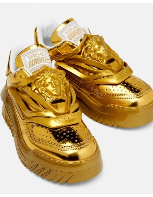 Sneakers VERSACE, Odissea Sneakers, Gold - 10052151A022591Y420 Sneakers VERSACE, Odissea Sneakers, Gold - 10052151A022591Y420