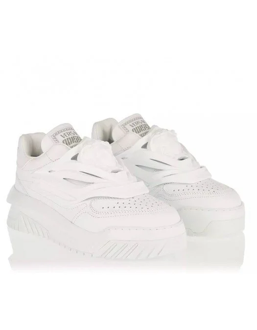Sneakers VERSACE, Odissea Sneakers, Full White 10052151A031801W010 - 10052151A031801W010 Sneakers VERSACE, Odissea Sneakers, Full White 10052151A031801W010 - 10052151A031801W010