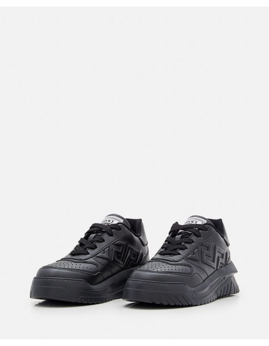 Sneakers VERSACE, Odissea Sneakers, Greca Print Full Black - 10081241A058731B000