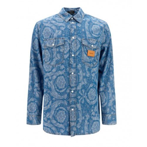 CAMASA Versace, Floral Pattern, Light Blue