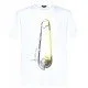 Tricou VERSACE, Medusa Pin, Alb - 10086741A062222W580 Tricou VERSACE, Medusa Pin, Alb - 10086741A062222W580