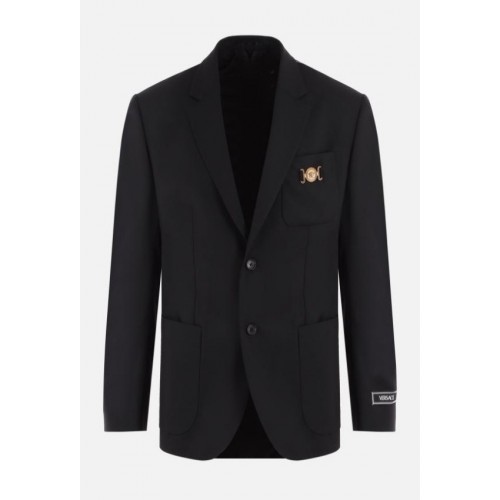 Sacou VERSACE, Gold Logo, Black Sacou VERSACE, Gold Logo, Black