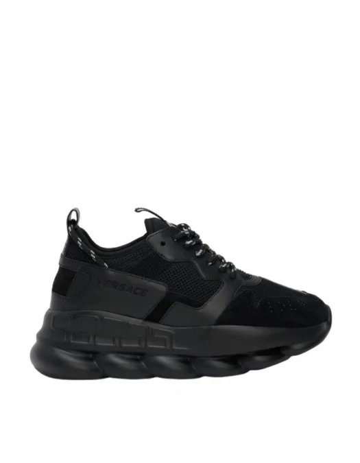 200×200 黒ラメ SNEAKERS VERSACE, CHAIN REACTION V2, All Black