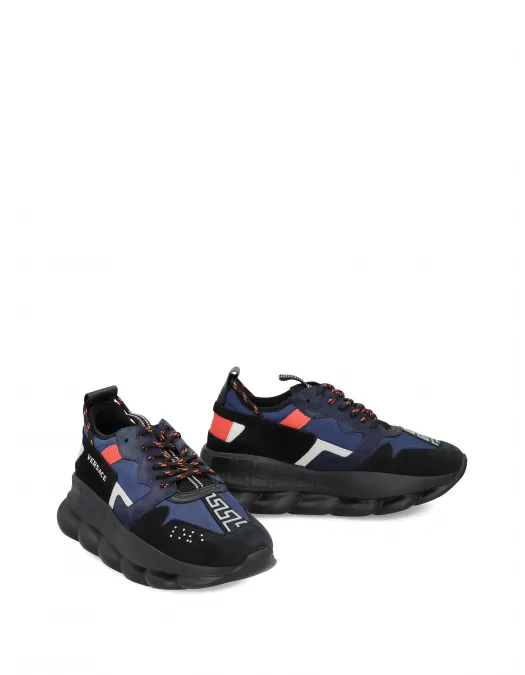 SNEAKERS VERSACE, CHAIN REACTION V2, Red and Blue - 10215751A16192IT6BJ30 SNEAKERS VERSACE, CHAIN REACTION V2, Red and Blue - 10215751A16192IT6BJ30
