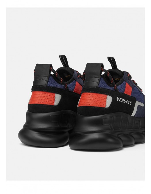SNEAKERS VERSACE, CHAIN REACTION V2, Red and Blue - 10215751A16192IT6BJ30 SNEAKERS VERSACE, CHAIN REACTION V2, Red and Blue - 10215751A16192IT6BJ30